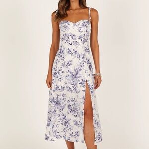 Petal & Pup Amelia Blue Floral Dress